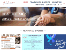 Tablet Screenshot of gerberinstitute.org